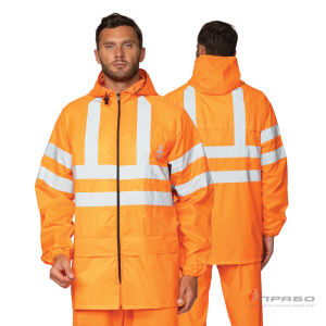Костюм влагозащитный «Тайфун СОП» оранжевый с сигнальными элементами (куртка и брюки). Артикул: Вл313. Цена от 2 840 р. в г. Новосибирск