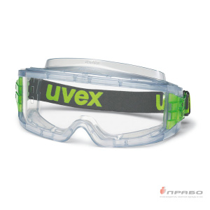 Очки защитные закрытые с непрямой вентиляцией с прозрачной линзой из ацетата СА UVEX Ультравижн 9301714. Артикул: 10189. Цена от 1 840 р.