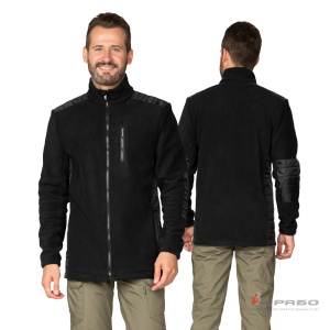 Куртка «Кеми» флисовая без капюшона чёрная. Артикул: 10822. Цена от 2 880 р.