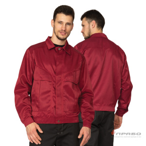 Куртка мужская «Апрель» бордовая. Артикул: Кур039. Цена от 446 р. в г. Новосибирск