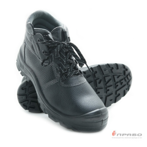 Ботинки кожаные «Мастер Prof» EU-S1Р c МП и антипрокольной стелькой чёрные. Артикул: Бот014. Цена от 778 р. в г. Новосибирск