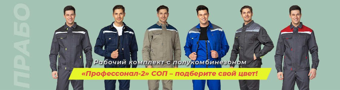 Рабочие летние костюмы Профессионал-2 в Новосибирске