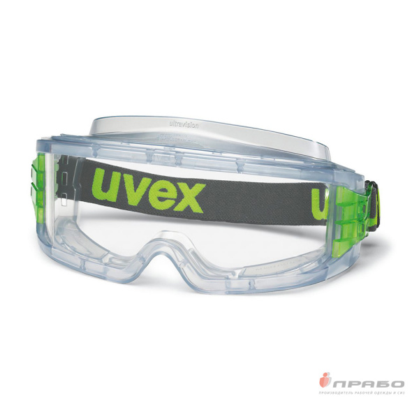Очки защитные закрытые с непрямой вентиляцией с прозрачной линзой UVEX Ультравижн 9301105 . Артикул: 10188. #REGION_MIN_PRICE#